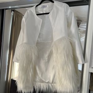 Chicwish White Coat